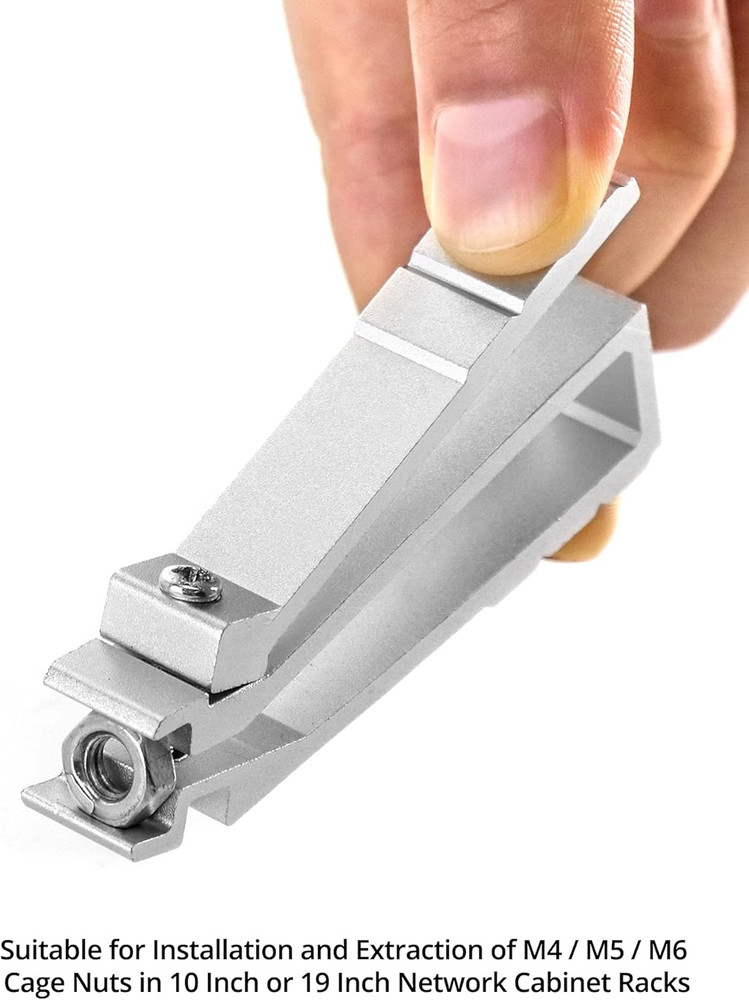 2 Pack Cage Nut Tool Insertion Removal for 10” 19” Server Rack Network Cabinets!