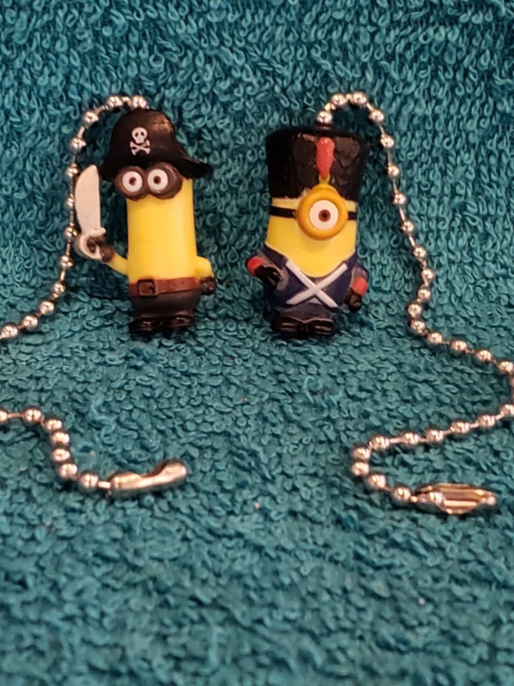 Minions Light Pull and Fan Pull Set - Minion decor - Minions