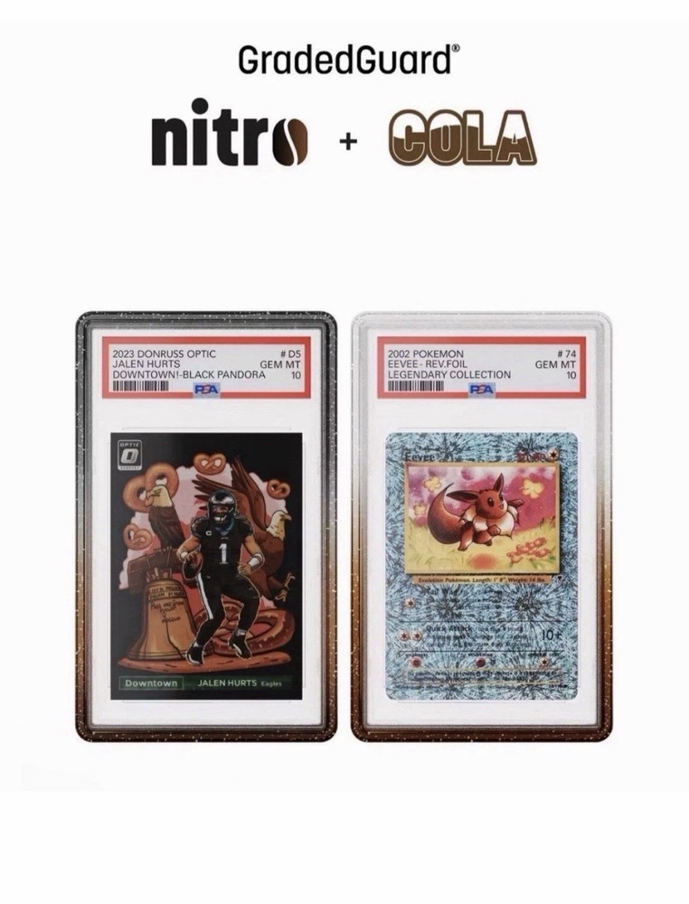 🔥 PSA Graded Guard Cafe Bundle Nitro & Cola GradedGuard