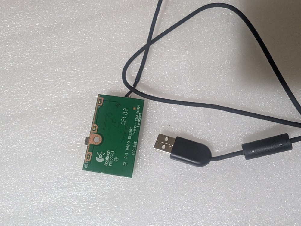 REPLACE Main Control Board & USB Cable Plug Part LOGITECH K740 Keyboard Y-UY95