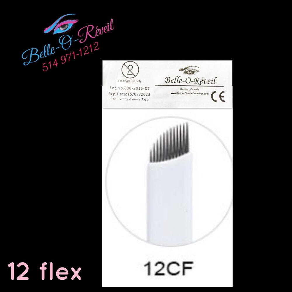 50 Microbalding Needles 12F