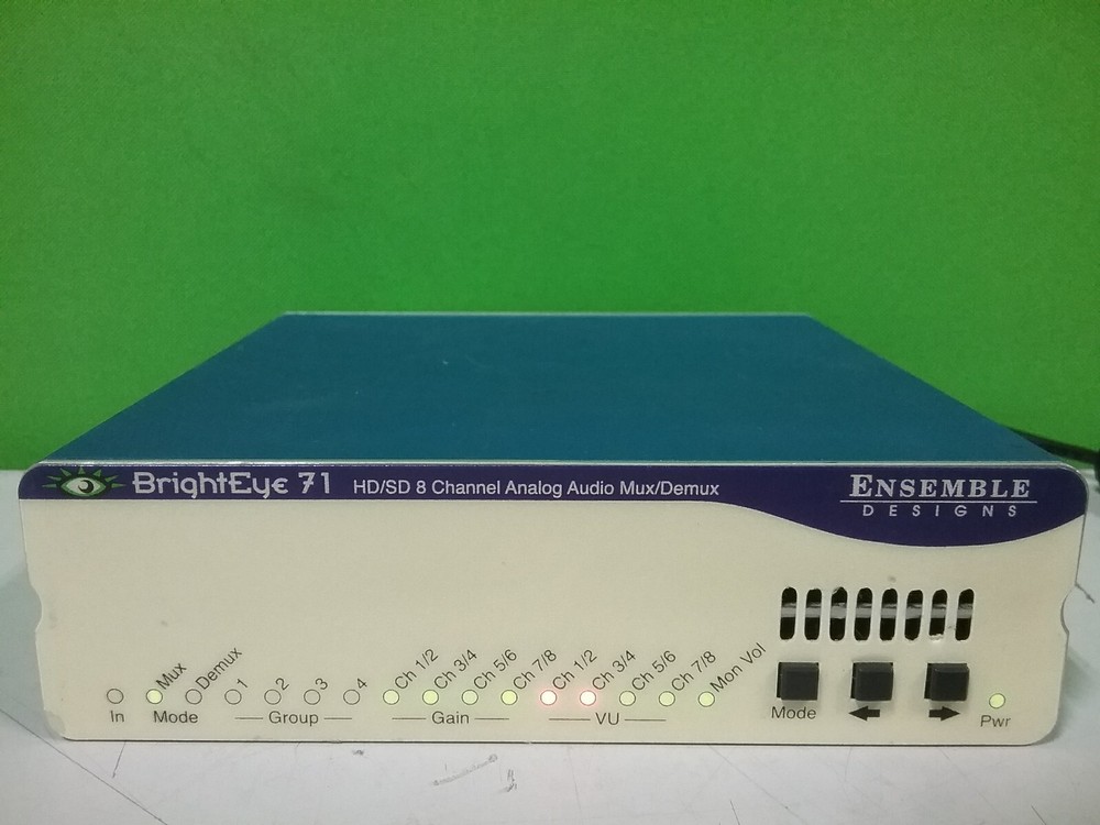 Ensemble Designs BrightEye 71 HD/SD 8 Channel Analog Audio Embedder/Disembedder