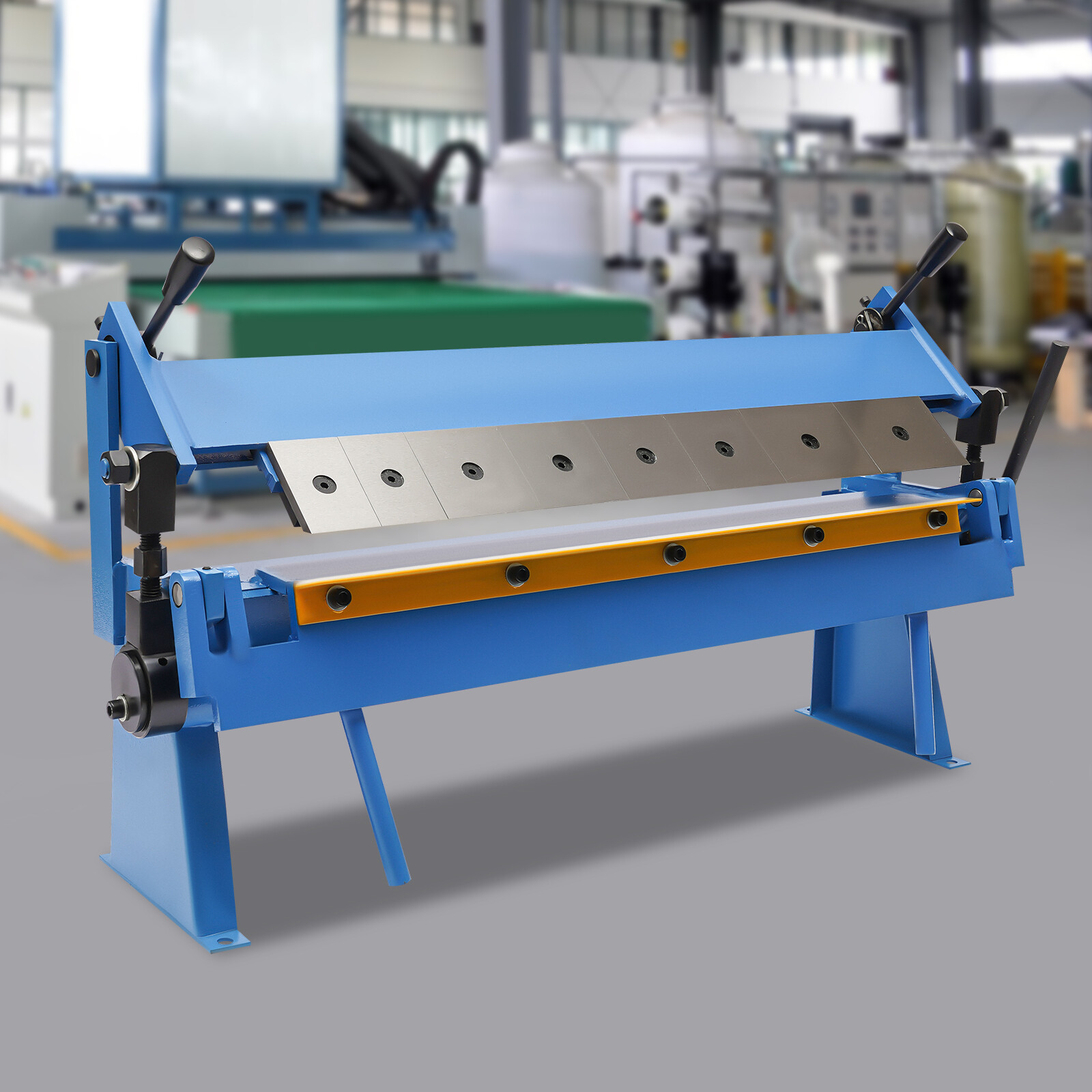 24" Pan and Box Brake Sheet Metal Pan and Box Metal Brake w Removable Fingers