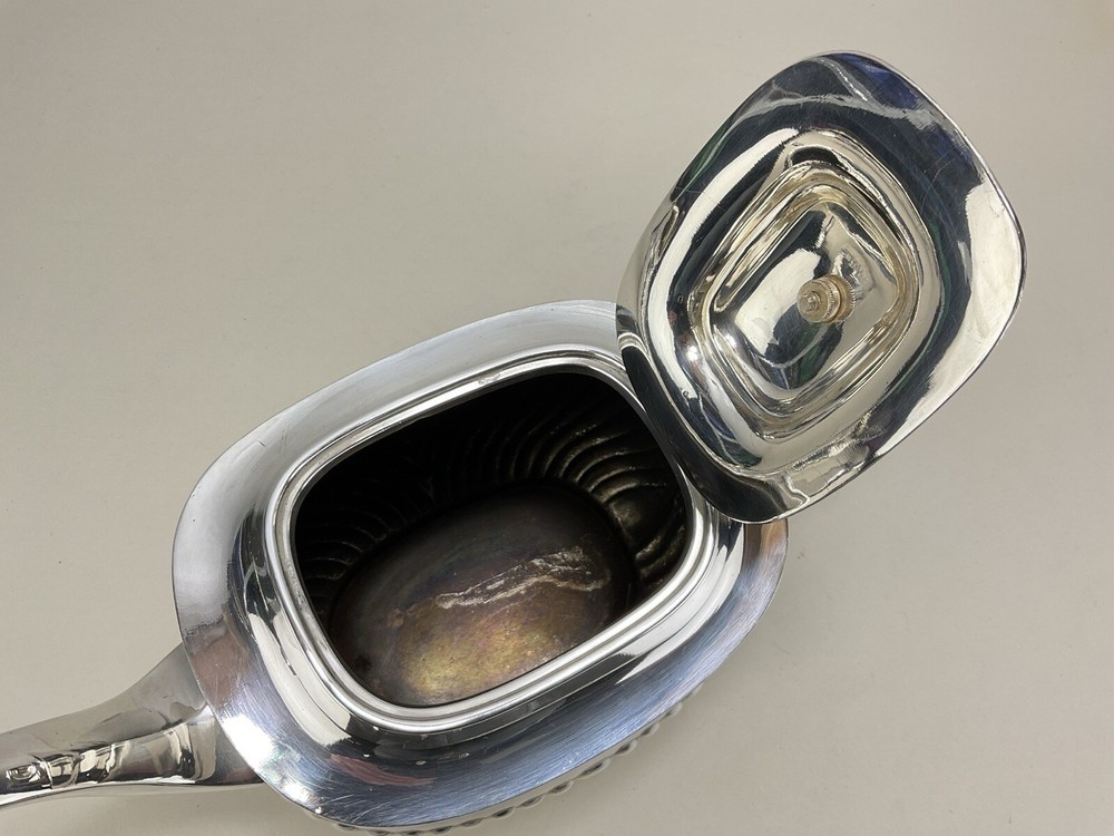 Victorian 3 Piece Silver Plated Tea Set Cooper Brothers Sheffield