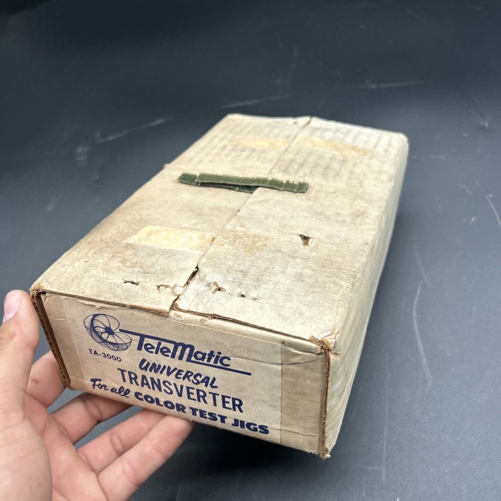 Vintage 1960's TELEMATIC TA3000 Transverter Original Box Solid State New