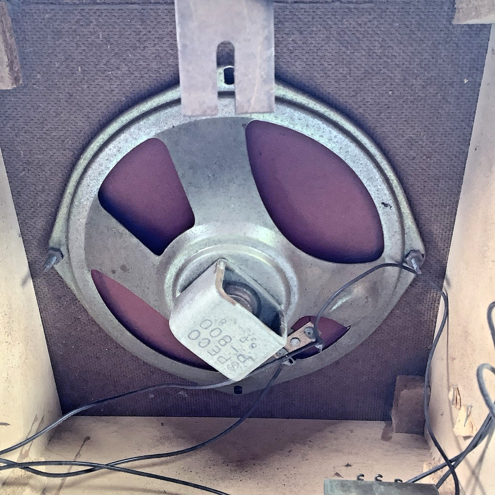 Vintage MCM Intercom School Class Room Speaker Complete UNTESTED