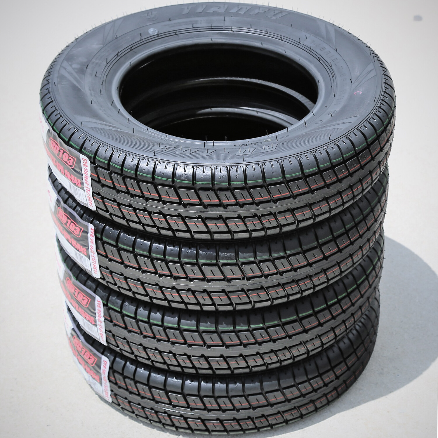 4 Tires Tianfu RD-103 145R12 Load D 8 Ply Van Commercial