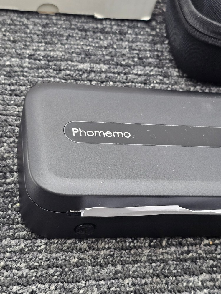 Phomemo P-M832-BK-SNH-1SET Portable Printer Inkless Printer Bluetooth Black