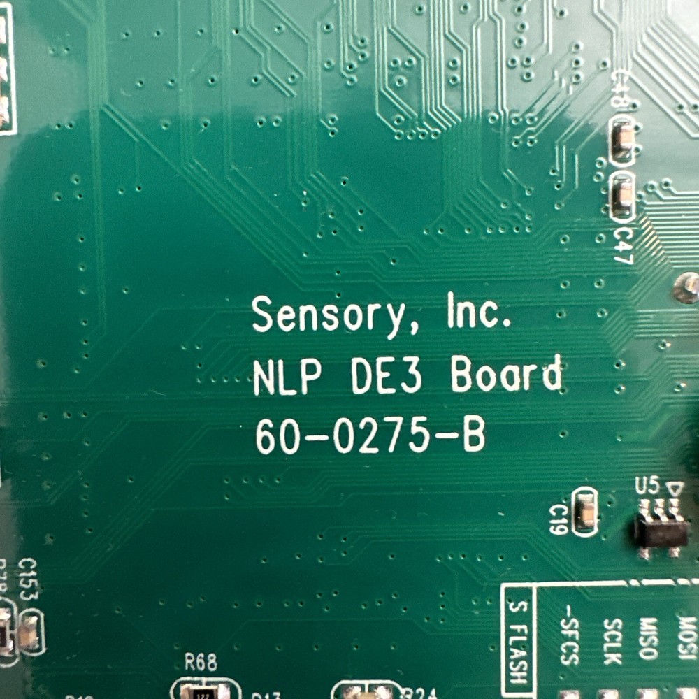 Sensory NLP DE3 board 60-0275-B