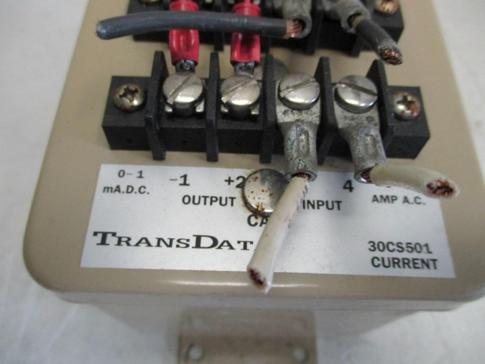 TRANSDATA 30CS501 3 Element Current Transducer Connections