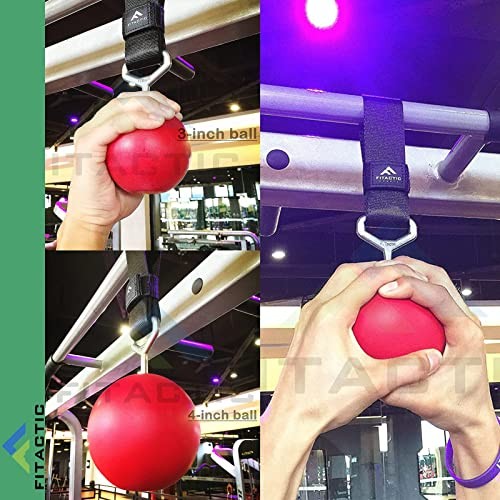 Rock Climbing Solid Training Cannonball Bomb Power Pull Up Black (Groove 3")