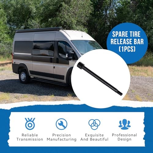 Spare Tire Release Bar(1PCS) Compatible with Dodge Ram Promaster Van Jack