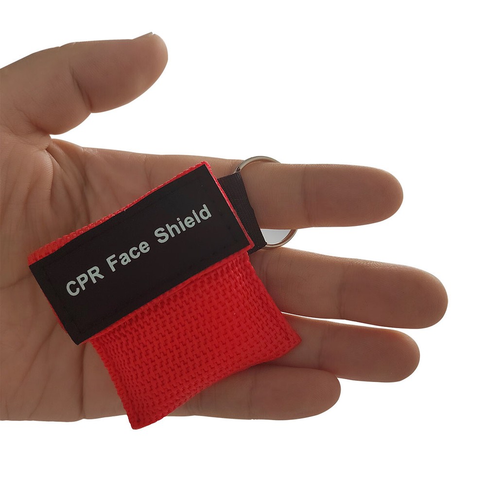 1000pcs CPR Mask Face Shield Keyring Emergency Kit CPR Face Shields