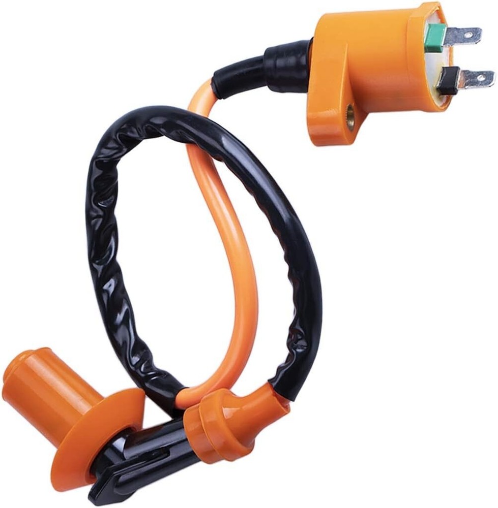 HIGH PERFORMANCE ATV RACING IGNITION COIL W/SPARK PLUG