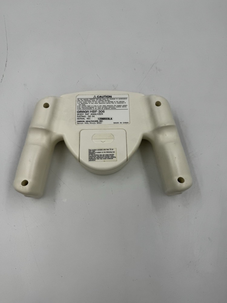 OMRON HBF-306 Body Fat Analyzer Handheld Machine