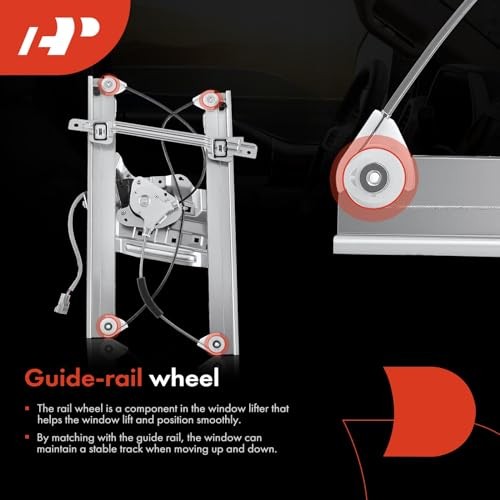 Power Window Regulator with Motor Compatible with Front Passenger Side