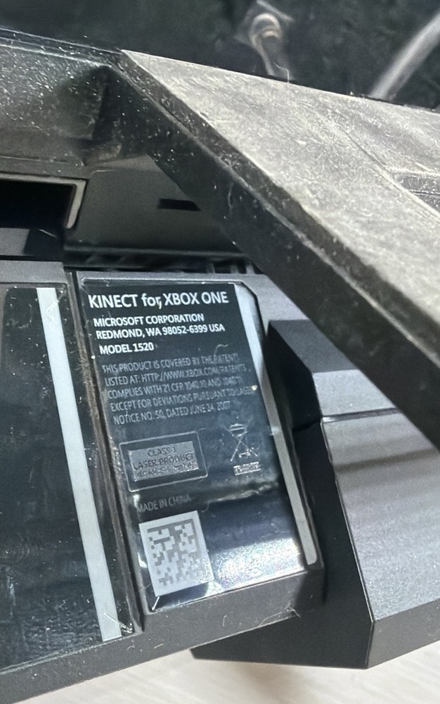 🔥Microsoft Kinect Black 1520 For Xbox One Tested