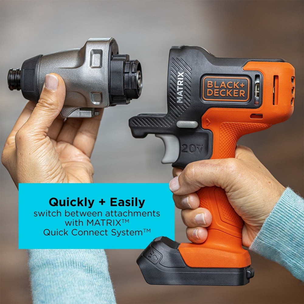 BLACK+DECKER Impact Multi-Tool Attachment W Box - BDCMTISTFF