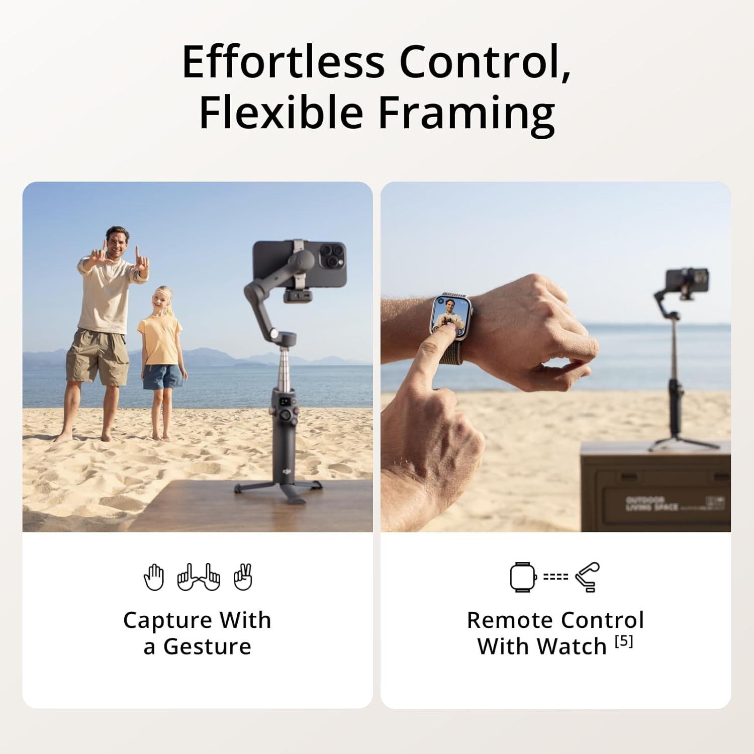 DJI Osmo Mobile 7P Gimbal Stabilizer for iPhone, Android, Native Tracking