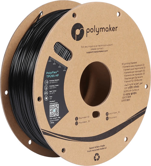 Polymaker PolyFlex TPU95-HF 3D Printer Filament 1KG 1.75mm