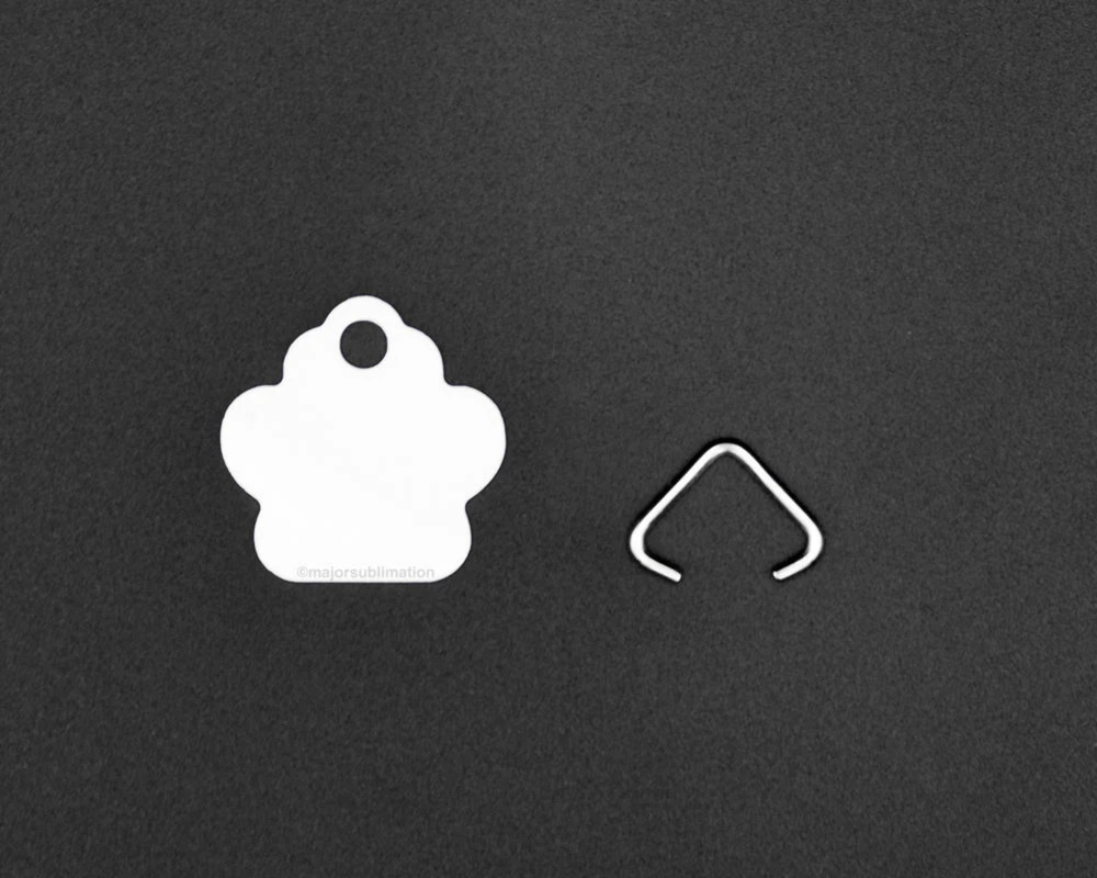 10 Pack Pet ID Tag Sublimation Blanks