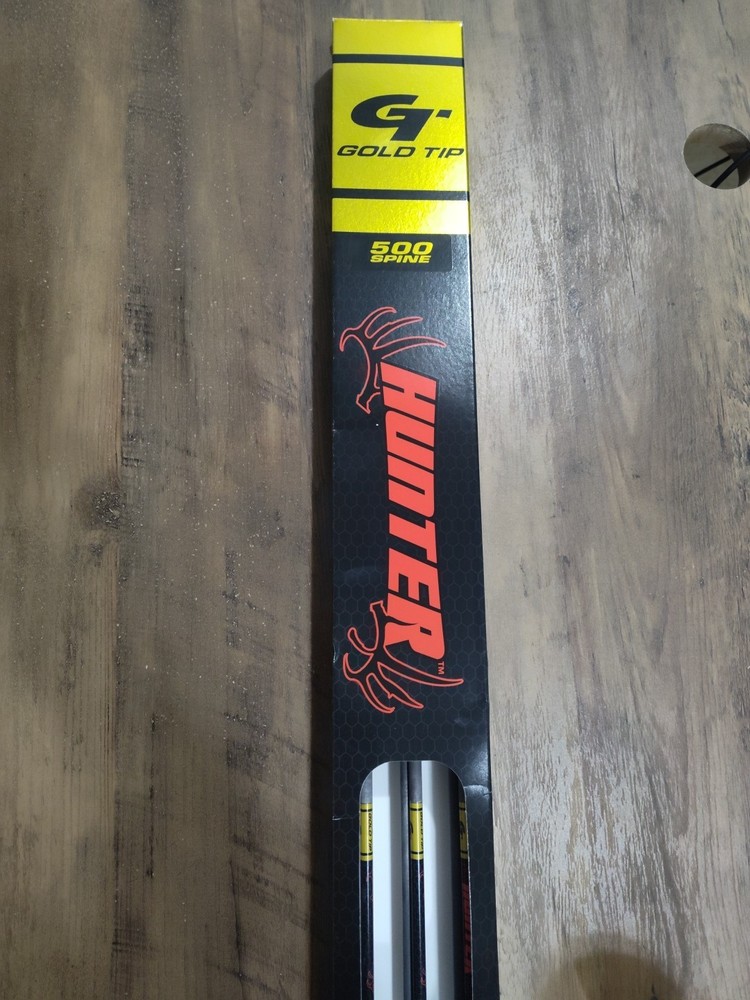 Gold Tip arrows 500 Hunter 4" Feathers