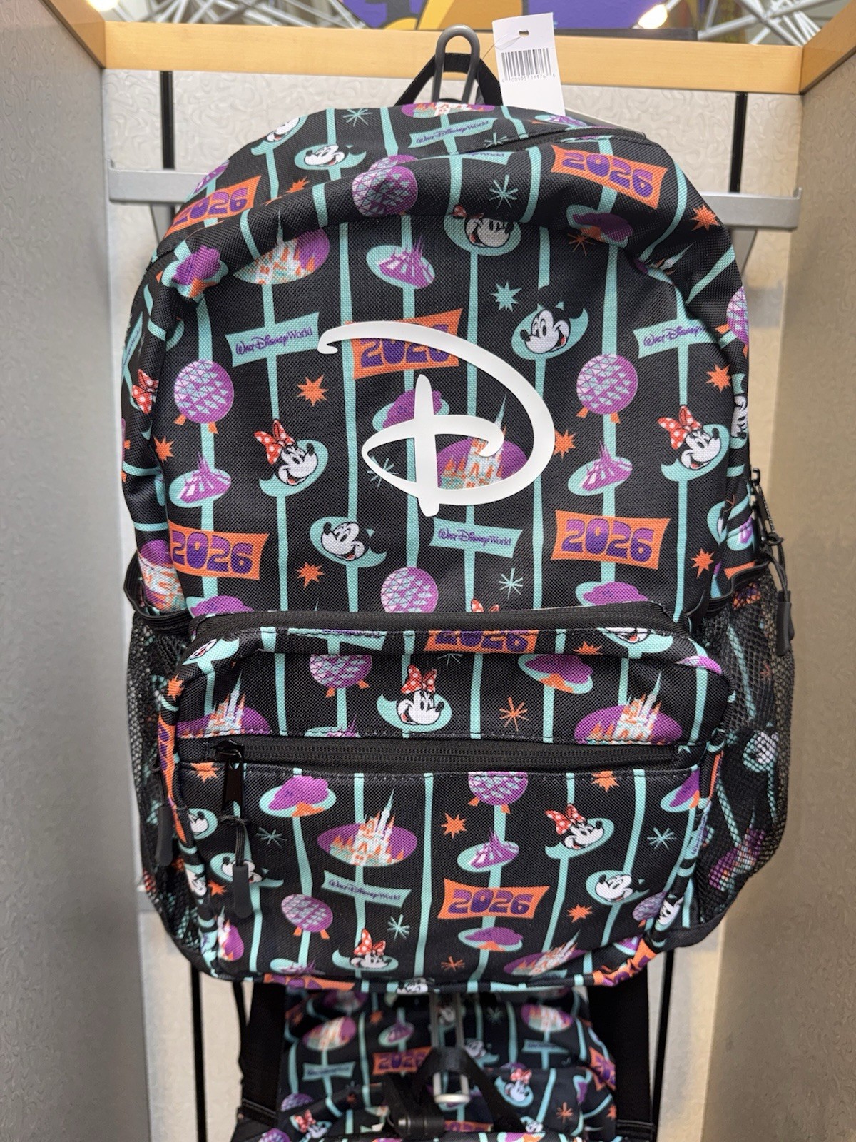 2026 Disney Parks Mickey Mouse and Minnie Mouse Backpack BNWT