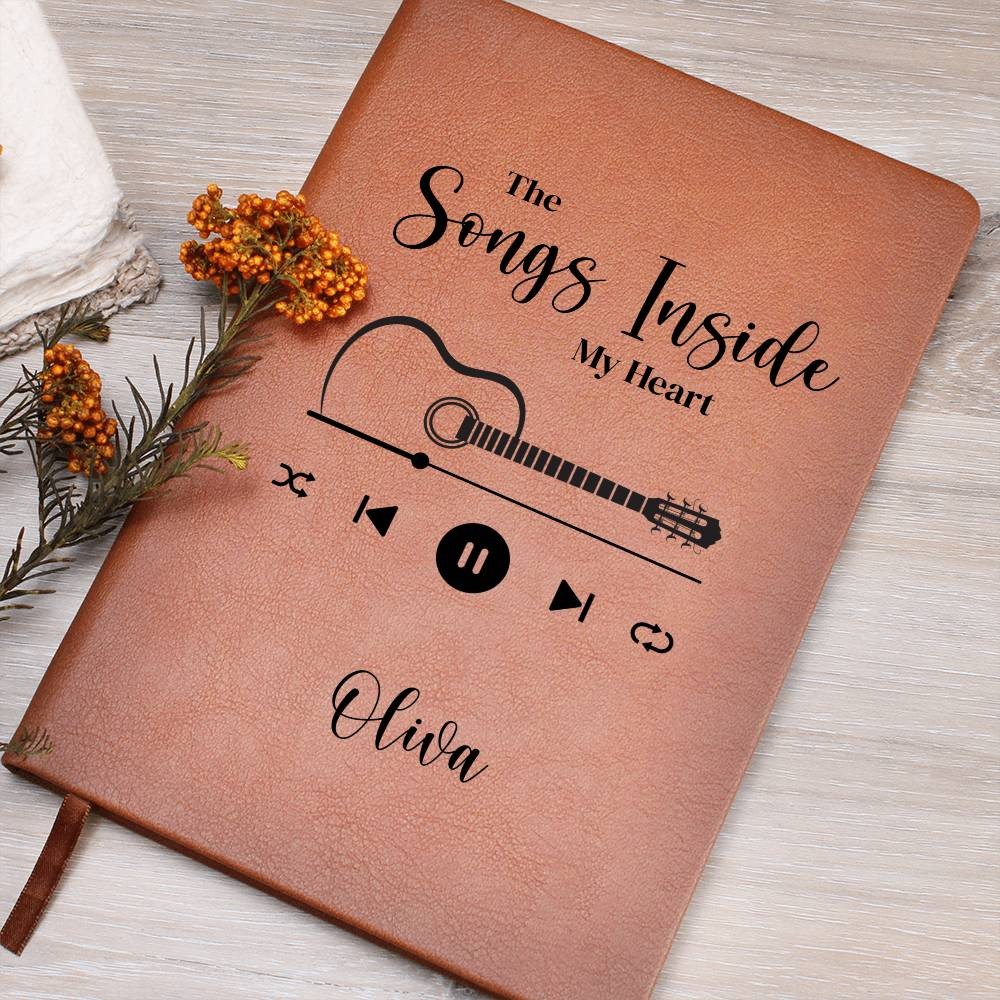 Personalized Guitar Lyric Journal