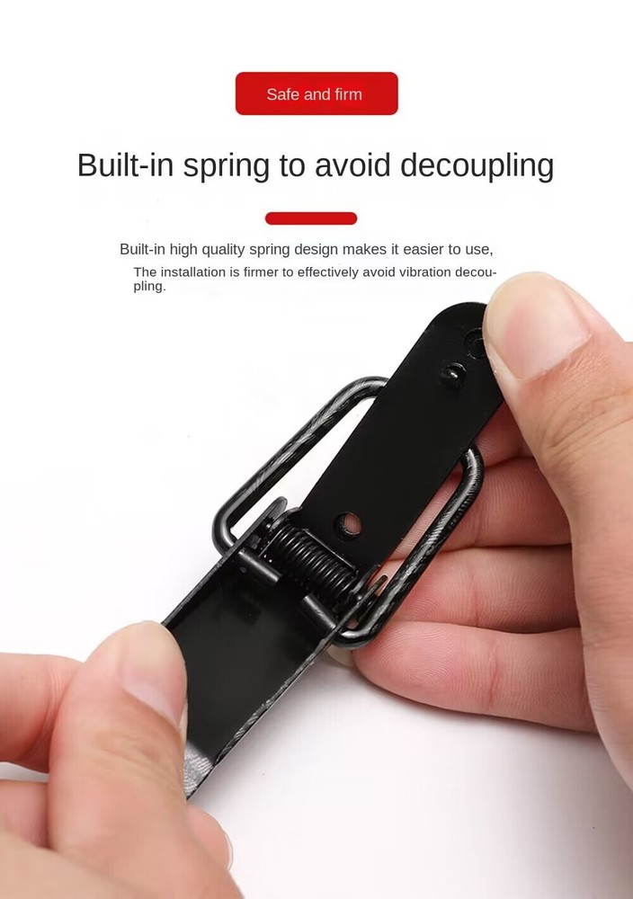 Car Quick Release Bumper Latch Push Button Trunks Bumper Lock Clips Kit 2Pcs