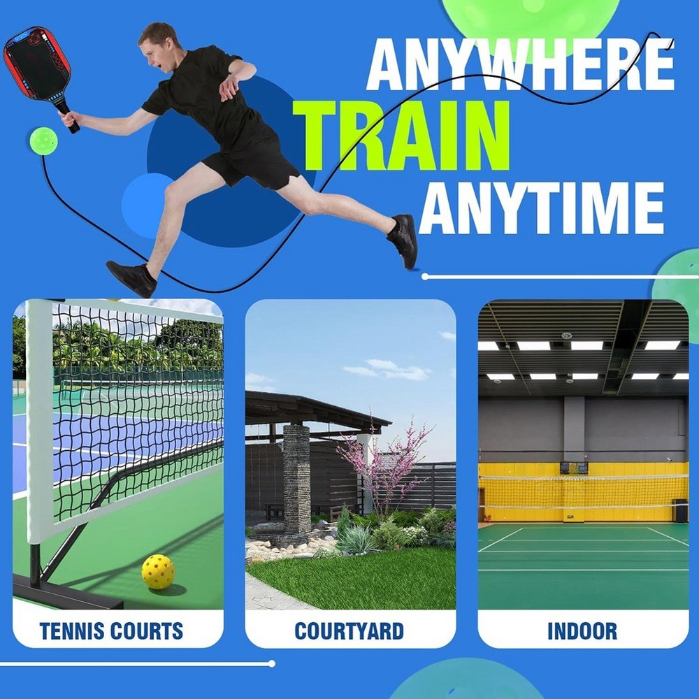 Match Buddy Trainer, Trainer with String, Easy to Use Rebounder for5167