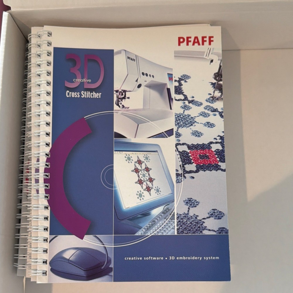 PFAFF 3D Creative Suite Embroidery Machine Digitizing Software