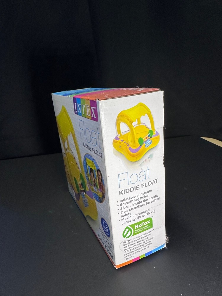 Intex Kiddie Float with canopy shade
