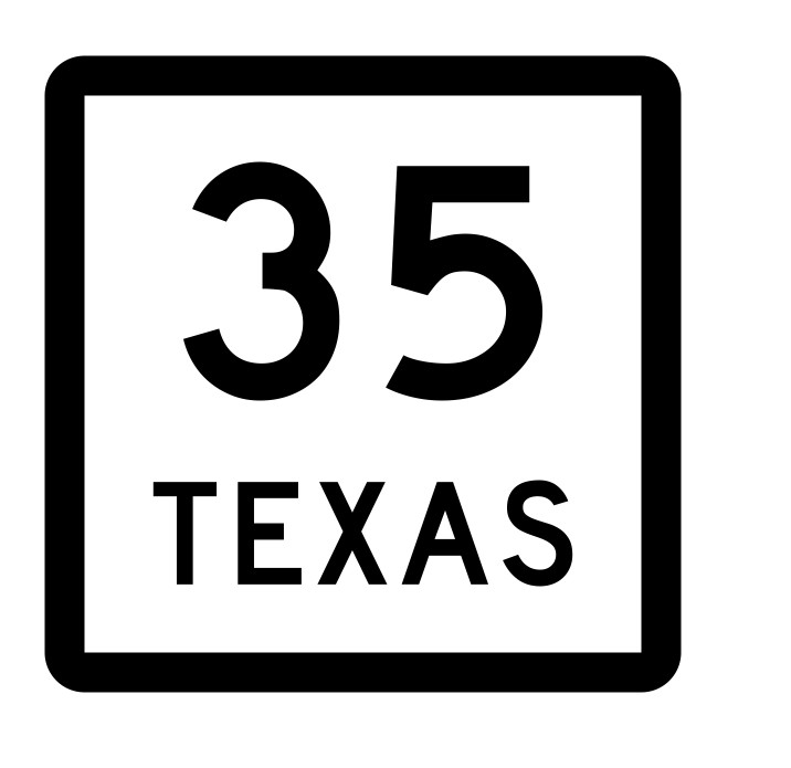Texas State Highway 35 Sticker Decal