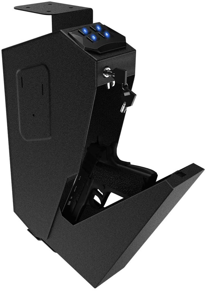 RPNB Portable Gun Safe Mounted Firearm Digital Pistol New
