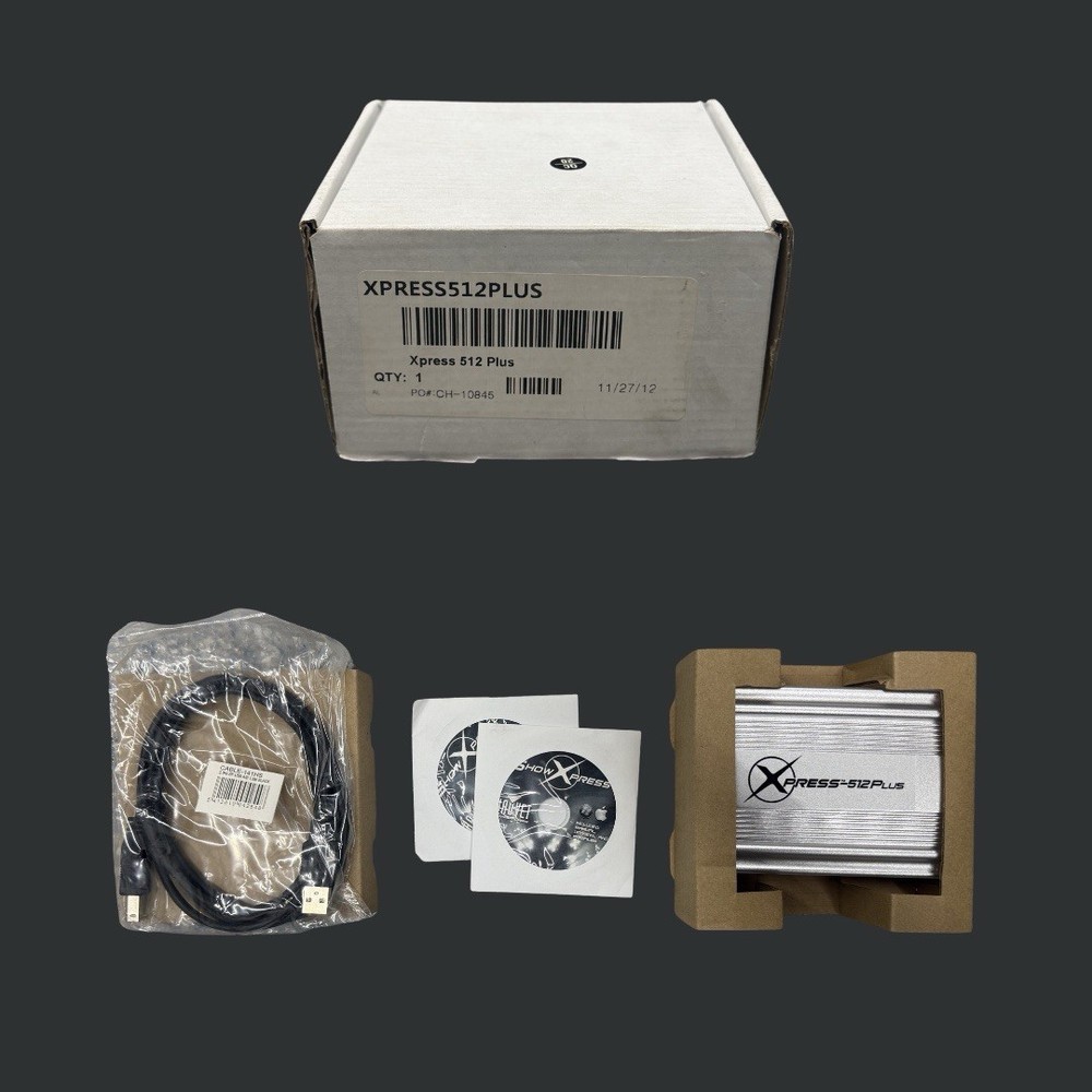 Chauvet DJ Xpress 512 Plus DMX USB Lighting Controller Interface