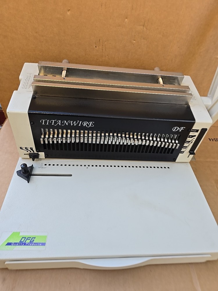 Titanwire DFG Totan Wire Binding Machine Bind Books and Documents