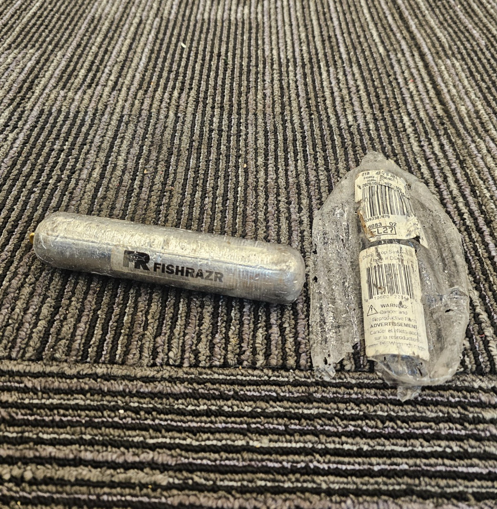 Fish Razr DD03: Deep Drop Sinker Lead Weight 3 Lbs.