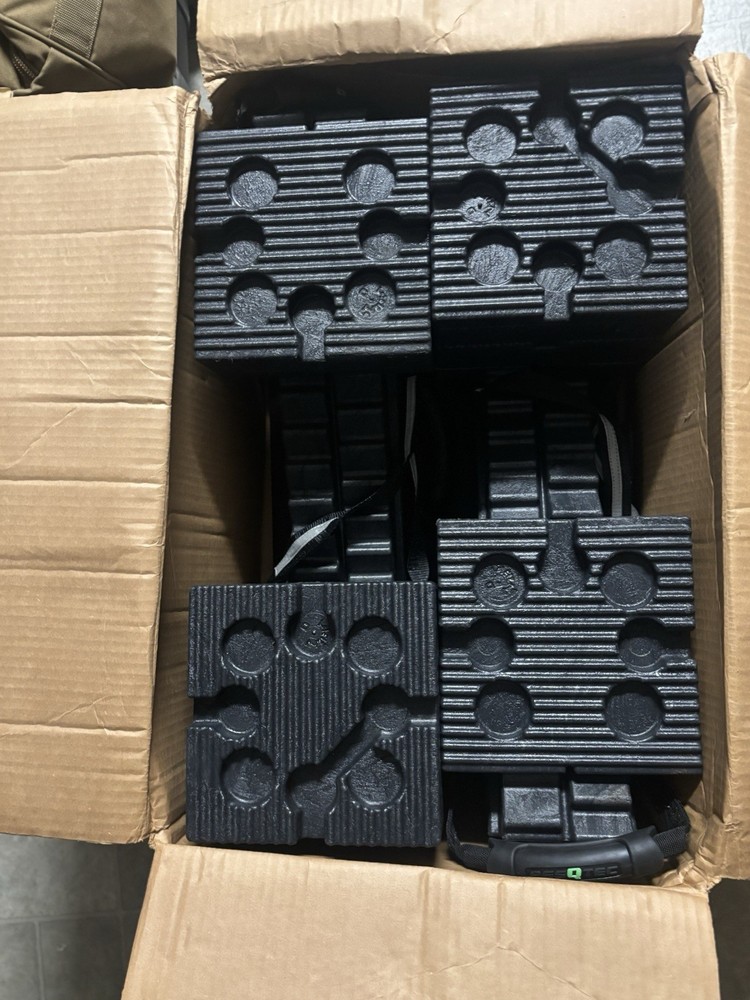 Resqtec Crib Block 4 Point Set Quick Stabilization Rescue Operations Firefighter
