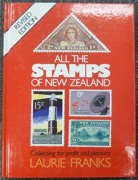 ALL THE STAMPS OF NEW ZEALAND BOOK FRANKS (ID:LIT03)