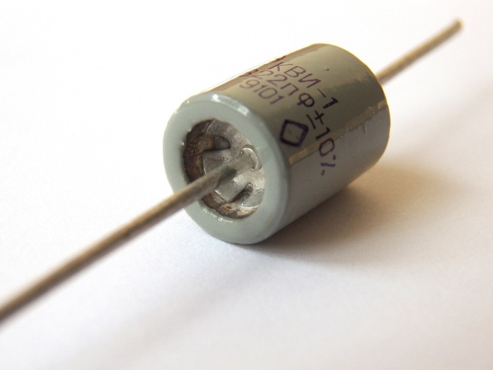 KVI-1 22pF 10KV ex-USSR HV Ceramic Capacitor QTY=10 NOS
