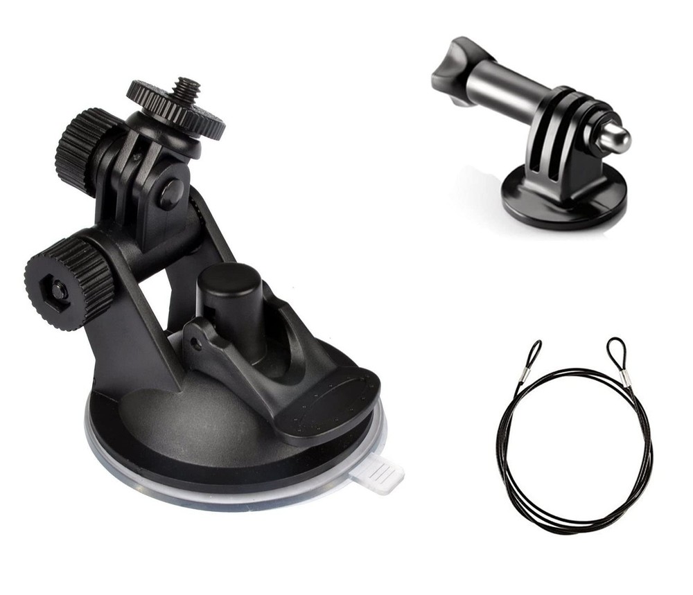 Car Windscreen GPS Suction Cup Mount for Windshield Dash Cam Camera Camcorder...
