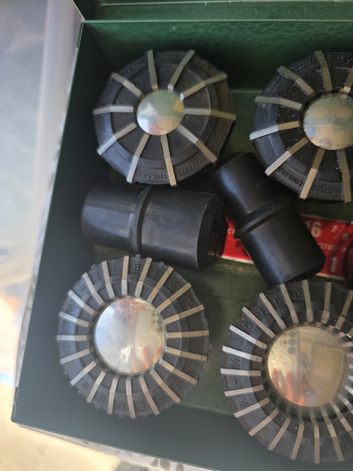 Jacobs Rubber Flex Collet Set 5/8"- 1-3/8"