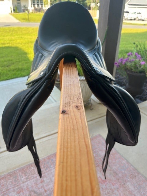 2014 Black Devoucoux Milady Dressage Saddle