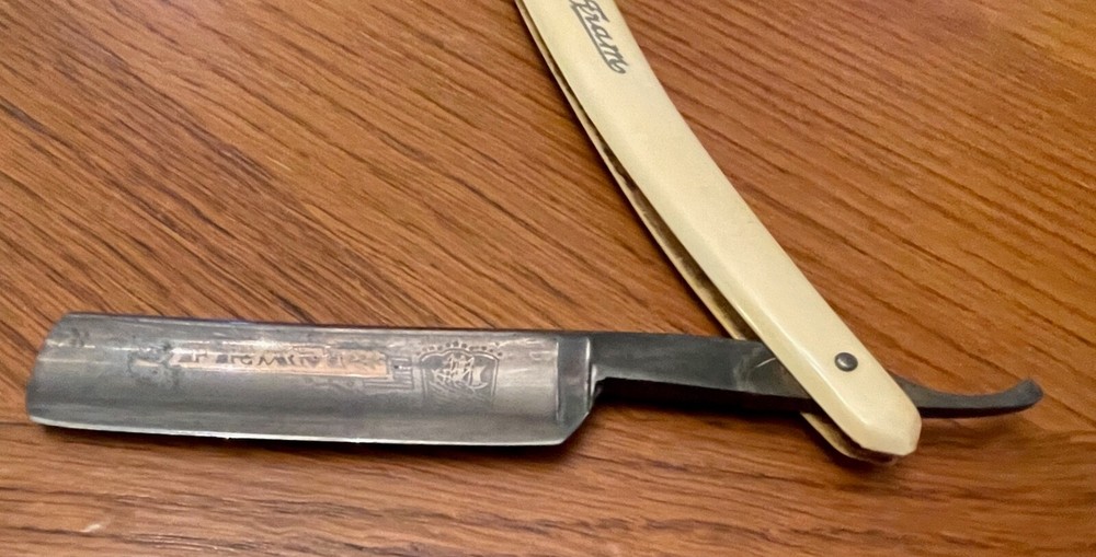 Fram Straight Razor Mandler Solingen-Wald Germany