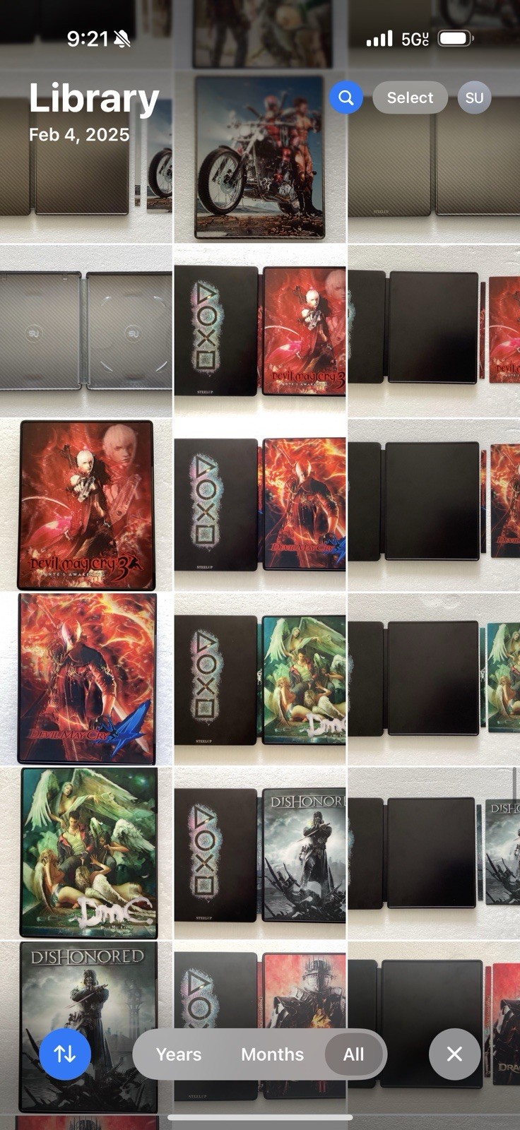 Bundle Of 5 Custom Made Steelbook Cases ( Pick any Of 5 Items) PS4/PS5/Xbox/NS