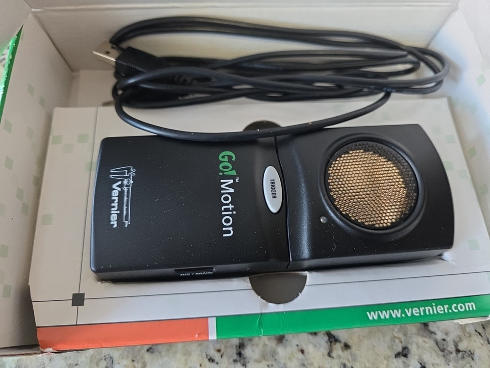 Vernier Go!Motion Vernier Sensor. Velocity & Acceleration data- USB