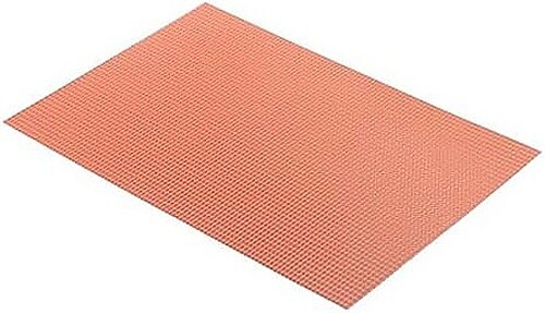 JTT Clay Tile Roof Sheet 7.5'' x 12'' (2) - HO Scale Model Scratch Building