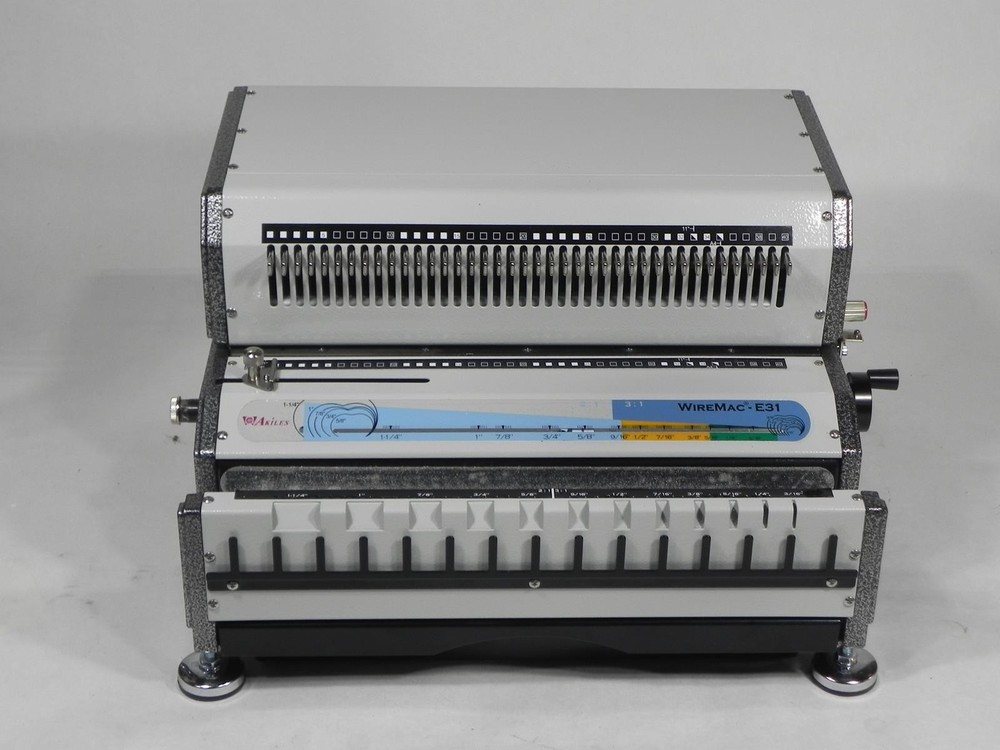 Akiles WireMac-E31 3:1 Electric Wire Binding System