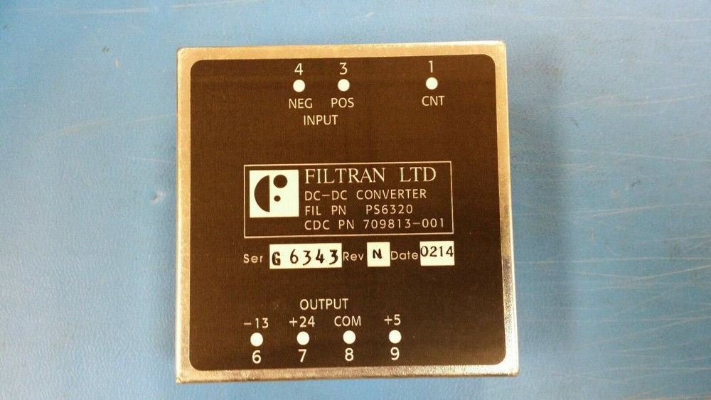 PS6320 FILTRAN LTD DC-DC CONVERTER