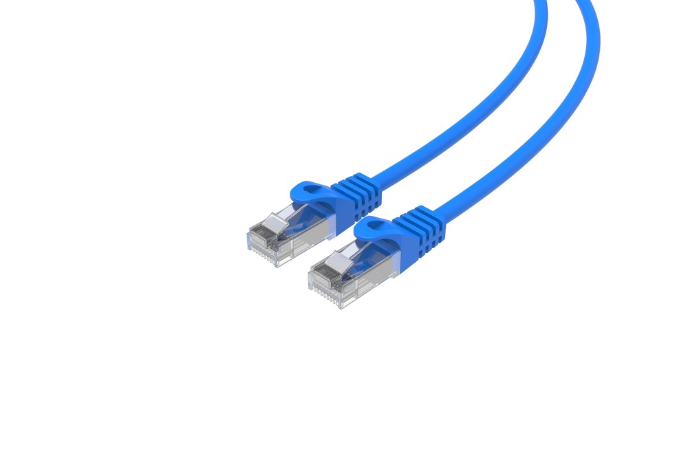 CAT6 Slim Ethernet Patch Cable Blue 5FT 50 PACK
